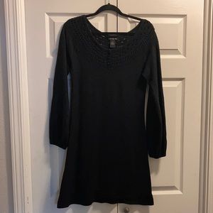 Lucky Brand Black sweater dress